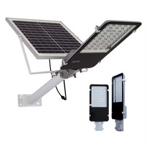 Lampadaire Solaire Exterieur 1000w 500w 300w Powered Integrated Waterproof Lamp Outdoor All in One Solar Street Light with Panel