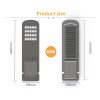 Powered Street Lamp Outdoor Led Wall Lights Post Light with Motion Sensor Deck Solar Lamp