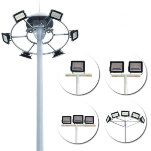 large square 20-meter and 30-meter adjustable high-pole lamps