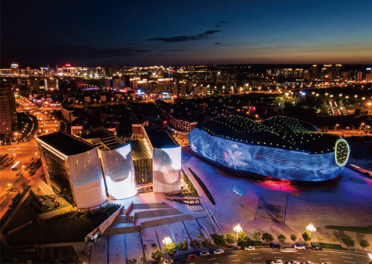 Illuminating Ordos Kangbashi: A Nightscape Transformation by Shenzhou Traffic Engineering Group